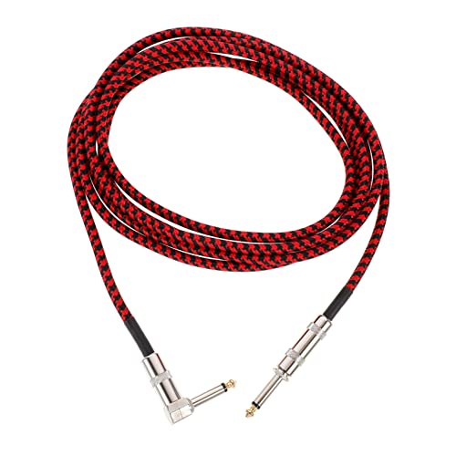 FRCOLOR 1 Stück Gitarren Audio Kabel Hochwertiges Instrumentenkabel mit Rauschschutz und Strapazierfähigem Design für Gitarre Bass Tastaturen und Mehr von FRCOLOR