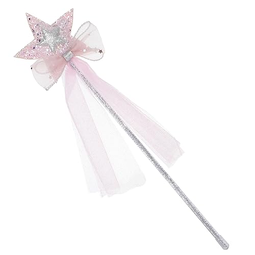 FRCOLOR 1 Stück Mädchen Fairy Stick mit Zartem Design Party Zubehör für Geburtstags und Halloweenfeiern aus und Pinkfarben für Kleine Prinzessinnen FRCOLOR 1 Stück Mädchen Fairy Stick mit Zartem Design Party Zubehör für Geburtstags und Halloweenfeiern aus und Pinkfarben für Kleine Prinzessinnen von FRCOLOR