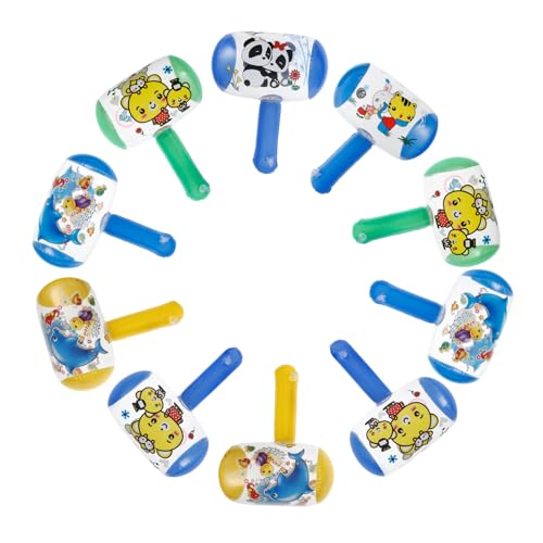 FRCOLOR 10 Stück Aufblasbare Hämmer für Teiliges mit Geräusch und Cartoon Motiven für Drinnen und Draußen Sorgt für Spaß und Freude Zufällige Farbe Zufällige Farbe FRCOLOR 10 Stück Aufblasbare Hämmer für Teiliges mit Geräusch und Cartoon Motiven für Drinnen und Draußen Sorgt für Spaß und Freude Zufällige Farbe Zufällige Farbe von FRCOLOR