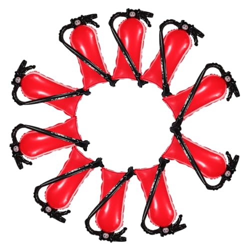 FRCOLOR 10 Stück Feuerwehrlöscher Luftballons Aufblasbare Deko für Feuerwehrgeburtstag Feuerwehr Themenpartys und Feuerschutz Events FRCOLOR 10 Stück Feuerwehrlöscher Luftballons Aufblasbare Deko für Feuerwehrgeburtstag Feuerwehr Themenpartys und Feuerschutz Events von FRCOLOR