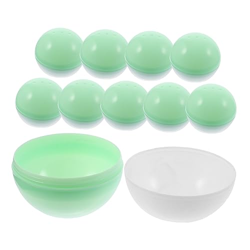 FRCOLOR 10 Stück Füllbare Runde Kugeln Transparente Plastikkapseln für Kindergeburtstage Bastelprojekte Partygeschenke mit Belüftungslöchern Farbauswahl Zufällig Zufällige Zufällige Farbe FRCOLOR 10 Stück Füllbare Runde Kugeln Transparente Plastikkapseln für Kindergeburtstage Bastelprojekte Partygeschenke mit Belüftungslöchern Farbauswahl Zufällig Zufällige Zufällige Farbe von FRCOLOR