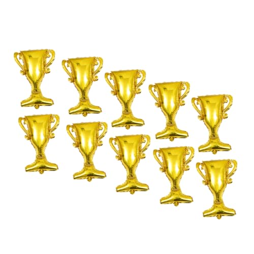 FRCOLOR 10 Stück Goldene Pokal Luftballons Aluminium Folienballons für Abschlussfeier Kreative Deko für Geburtstagsfeiern Fotorequisiten und Festliche Anlässe FRCOLOR 10 Stück Goldene Pokal Luftballons Aluminium Folienballons für Abschlussfeier Kreative Deko für Geburtstagsfeiern Fotorequisiten und Festliche Anlässe von FRCOLOR
