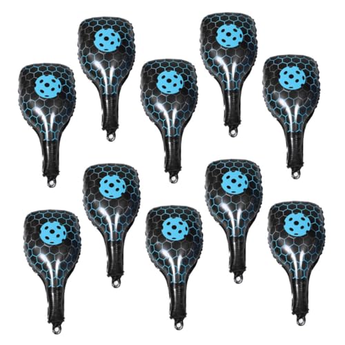 FRCOLOR 10 Stück Pickle Racket Luftballons Cartoon Themen Dekorationen für Sport Events Geburtstagsfeiern und Shower Blau Interaktive Partyspiele Einfache Handhabung FRCOLOR 10 Stück Pickle Racket Luftballons Cartoon Themen Dekorationen für Sport Events Geburtstagsfeiern und Shower Blau Interaktive Partyspiele Einfache Handhabung von FRCOLOR