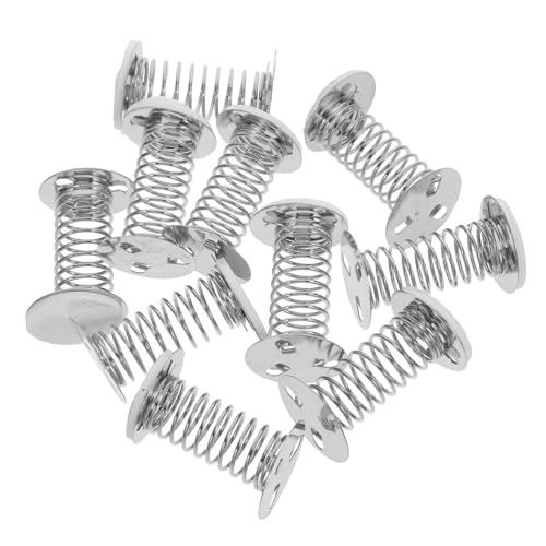 FRCOLOR 10 Stück Spiralfeder Basis Metall Federsockel Selbstklebend Wackelfigur Federsockel DIY Puppenkopf Bastelset Silber für Wackelkopf Tischdekoration FRCOLOR 10 Stück Spiralfeder Basis Metall Federsockel Selbstklebend Wackelfigur Federsockel DIY Puppenkopf Bastelset Silber für Wackelkopf Tischdekoration von FRCOLOR