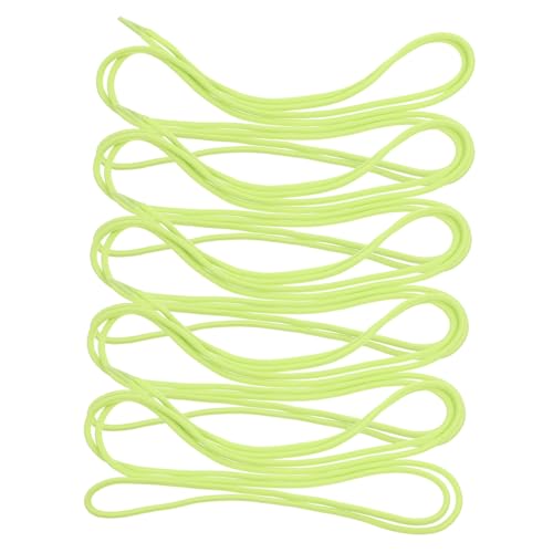 FRCOLOR 10 Stück Spitze Perlenschnur Perlenspielschnur Perlenspielfaden Fädelfaden Perlenschnürsenkel Zum Auffädeln Kinderperlenzubehör Hellgrün Polyester von FRCOLOR