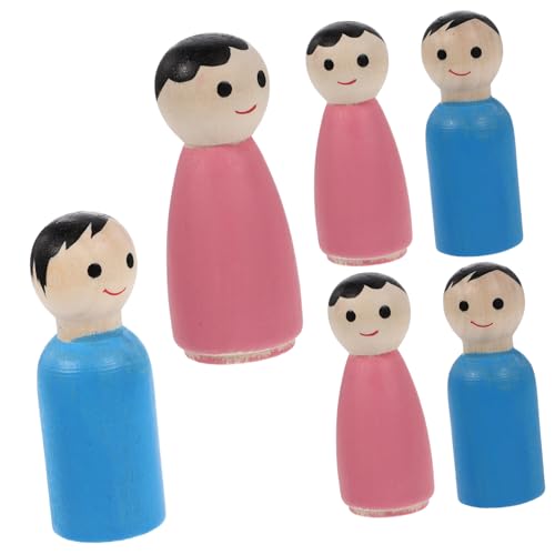 FRCOLOR 10 Stück Teiliges Bemalbare DIY Holzfiguren für Glatte Oberfläche Leichte Langlebige Holzdekoration für Basteln Malen Individuelle Gestaltung Mädchen und Jungen FRCOLOR 10 Stück Teiliges Bemalbare DIY Holzfiguren für Glatte Oberfläche Leichte Langlebige Holzdekoration für Basteln Malen Individuelle Gestaltung Mädchen und Jungen von FRCOLOR