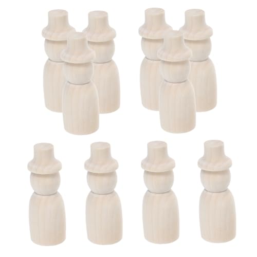 FRCOLOR 10 Stück Teiliges DIY Holzpuppen zum Bemalen Glatte Oberfläche Sichere Holzfiguren für Vielseitig Einsetzbar als Bastel und Dekorationsfiguren Blanko Holzpuppen für Kreative FRCOLOR 10 Stück Teiliges DIY Holzpuppen zum Bemalen Glatte Oberfläche Sichere Holzfiguren für Vielseitig Einsetzbar als Bastel und Dekorationsfiguren Blanko Holzpuppen für Kreative von FRCOLOR