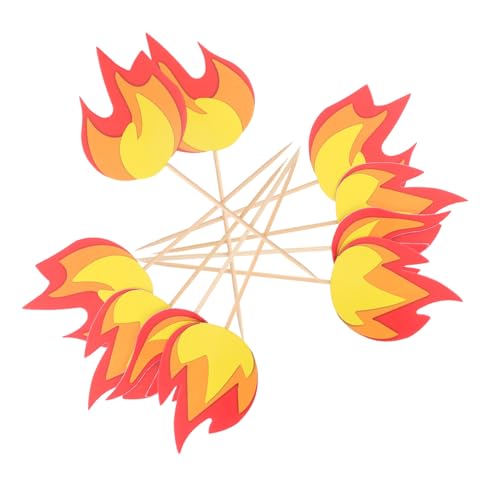 FRCOLOR 10 Stück Teiliges Feuerwehrauto Cake Toppers mit Realistischen Details Vielseitig für Feuerwehr Mottopartys Geburtstage und Schulveranstaltungen Einfache Dekoration für Kuchen und von FRCOLOR