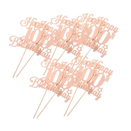 FRCOLOR 10 Stück Teiliges Geburtstags-cupcake-deko Glitzernden Zahlen Festliche Kuchenpicker für Jubiläum Party und Jubiläumsfeier Rosa Einfach zu Verwenden Funkelnde Tortendekoration von FRCOLOR