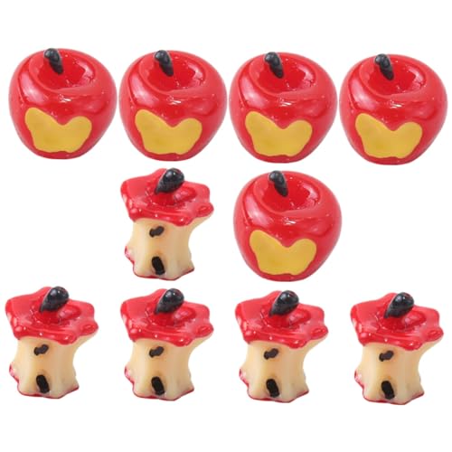 FRCOLOR 10 Stück Teiliges Miniatur Apfel Resin Handliches DIY Zubehör Praktische Bastelornamente für Handyhüllen Fotorahmen und Kreative Dekoration für Bastelfans und Geschenkideen FRCOLOR 10 Stück Teiliges Miniatur Apfel Resin Handliches DIY Zubehör Praktische Bastelornamente für Handyhüllen Fotorahmen und Kreative Dekoration für Bastelfans und Geschenkideen von FRCOLOR