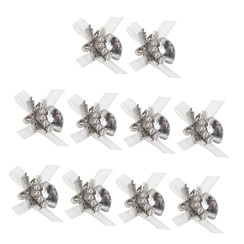 FRCOLOR 10 Stück Teiliges Nagelstrass Schleifen Charms aus Langlebigem Material Funkelnde Nail Art Accessoires Verblassungsresistent Maniküre Dekoration für Hochzeiten und Besondere FRCOLOR 10 Stück Teiliges Nagelstrass Schleifen Charms aus Langlebigem Material Funkelnde Nail Art Accessoires Verblassungsresistent Maniküre Dekoration für Hochzeiten und Besondere von FRCOLOR