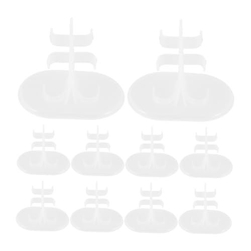 FRCOLOR 10 Stück Teiliges Puppenständer Universeller Leichter Display und Figurenhalter Einfach Montierbar Tragbar Geeignet für Puppen Actionfiguren Modellfiguren für Shop und Zuhause von FRCOLOR