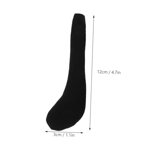 FRCOLOR 10 Stück Teiliges Schwarze Plüsch Puppenbeine Weiche Füllung Lange Beine für DIY Babypuppen Vielseitiges Puppenzubehör für Selbstgemachte Reborn Puppenkleidung und Bastelprojekte von FRCOLOR