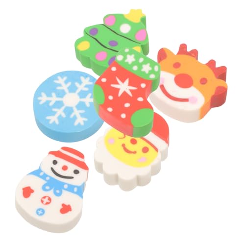 FRCOLOR 10 Stück Weihnachtsradiergummis Bunte Elch-motive Kinderfreundlich Radiergummi Schreibwaren Geschenkset für Schule Party Weihnachtsdeko Jungen Mädchen FRCOLOR 10 Stück Weihnachtsradiergummis Bunte Elch-motive Kinderfreundlich Radiergummi Schreibwaren Geschenkset für Schule Party Weihnachtsdeko Jungen Mädchen von FRCOLOR