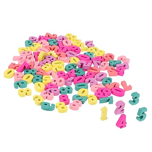 FRCOLOR 100 Stück Bunte Holzscheiben DIY Bastelmaterialien für Schmuck Holzplättchen für Kreative Handarbeiten und Dekorationen von FRCOLOR