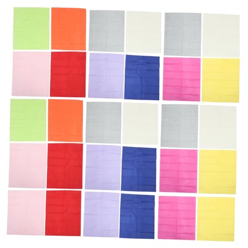 FRCOLOR 100 Stück Buntes Geschenkpapier mit Geschenkpapier Geschenkpapiertaschentücher Schüttgutpapier Seidenpapier für Verpackungszwecke buntes Bastelpapier Seidenpapier Masse FRCOLOR 100 Stück Buntes Geschenkpapier mit Geschenkpapier Geschenkpapiertaschentücher Schüttgutpapier Seidenpapier für Verpackungszwecke buntes Bastelpapier Seidenpapier Masse von FRCOLOR