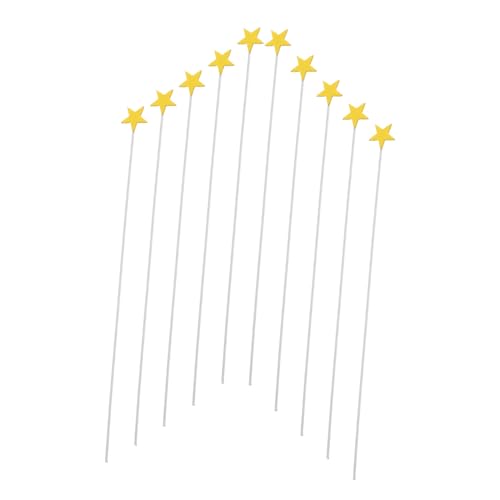 FRCOLOR 100 Stück Goldene Stern Cake Topper Wiederverwendbare Fünfzackige Tortendeko Für Geburtstag Hochzeit Shower Elegante Kuchen Dekoration Zubehör FRCOLOR 100 Stück Goldene Stern Cake Topper Wiederverwendbare Fünfzackige Tortendeko Für Geburtstag Hochzeit Shower Elegante Kuchen Dekoration Zubehör von FRCOLOR