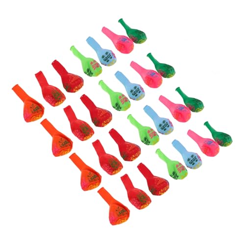 FRCOLOR 100 Stück Latex Luftballons Bunt Neujahr Party Dekorationen für Weihnachten Chinesisches Neujahrsfest Geburtstagsballons Robust und Langlebig von FRCOLOR