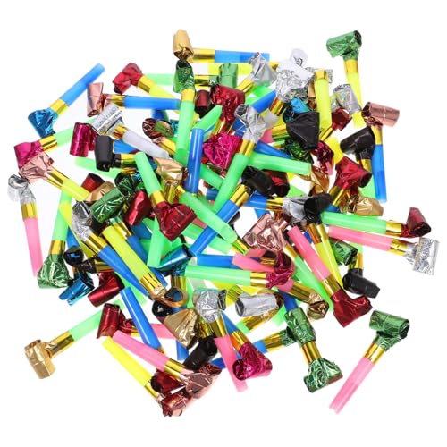 FRCOLOR 100 Stück Partytröten Noisemakers Lustige für Feste Geburtstagsfeiern Silvester und Andere Anlässe für Hochzeiten und Kindergeburtstage FRCOLOR 100 Stück Partytröten Noisemakers Lustige für Feste Geburtstagsfeiern Silvester und Andere Anlässe für Hochzeiten und Kindergeburtstage von FRCOLOR