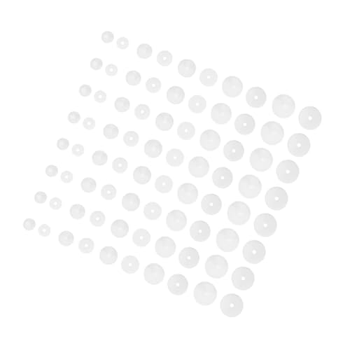 FRCOLOR 100 Stück Teiliges Flexible Puppenskelett Gelenke aus Kunststoff Bewegliche Verbindungsstücke für DIY Stofftier Skelett Vielseitige Bastelzubehörteile für Handgefertigte Puppen und von FRCOLOR