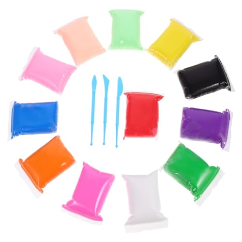 FRCOLOR 12 Packungen Teiliges Modelliermasse aus Ultraleichter Flexibler Knetmasse für DIY Bastelprojekte Vielseitig für Kreative Tonfiguren FRCOLOR 12 Packungen Teiliges Modelliermasse aus Ultraleichter Flexibler Knetmasse für DIY Bastelprojekte Vielseitig für Kreative Tonfiguren von FRCOLOR