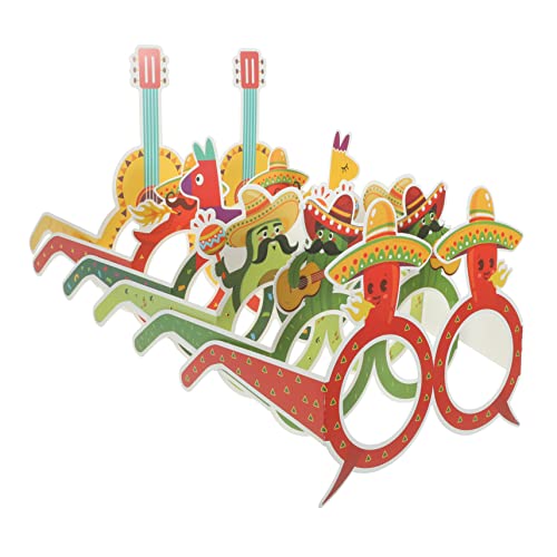 FRCOLOR 12 Stück 3D -Brillen -Requisiten Fiesta-Gastgeschenke mexikanisches Partyzubehör Mexikanische Festivaldekorationen Party-Deko-Requisite mexikanische lustige Brille Papier FRCOLOR 12 Stück 3D -Brillen -Requisiten Fiesta-Gastgeschenke mexikanisches Partyzubehör Mexikanische Festivaldekorationen Party-Deko-Requisite mexikanische lustige Brille Papier von FRCOLOR