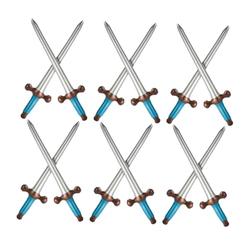 FRCOLOR 12 Stück Aufblasbare Piratenschwerter Lange Cosplay Requisiten für Halloween und Themenpartys für Piratenkostüme FRCOLOR 12 Stück Aufblasbare Piratenschwerter Lange Cosplay Requisiten für Halloween und Themenpartys für Piratenkostüme von FRCOLOR