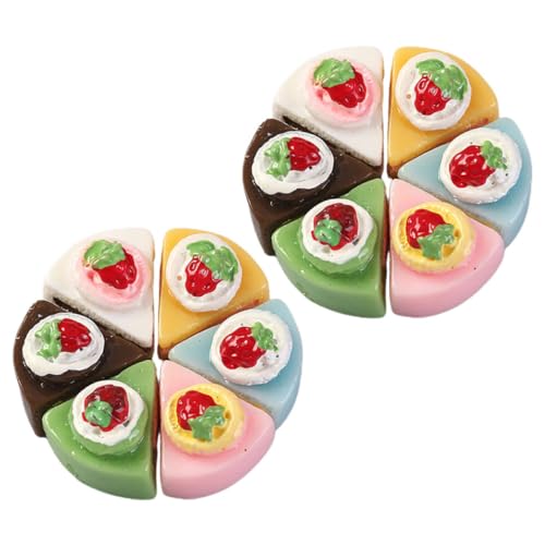 FRCOLOR 12 Stück Miniatur Dessert Teiliges Realistische Kuchenmodelle für Puppenhaus Dekorationen Mixed Color Miniatur Food für Kreatives Spiel und Schöne Mini Hausgestaltung FRCOLOR 12 Stück Miniatur Dessert Teiliges Realistische Kuchenmodelle für Puppenhaus Dekorationen Mixed Color Miniatur Food für Kreatives Spiel und Schöne Mini Hausgestaltung von FRCOLOR