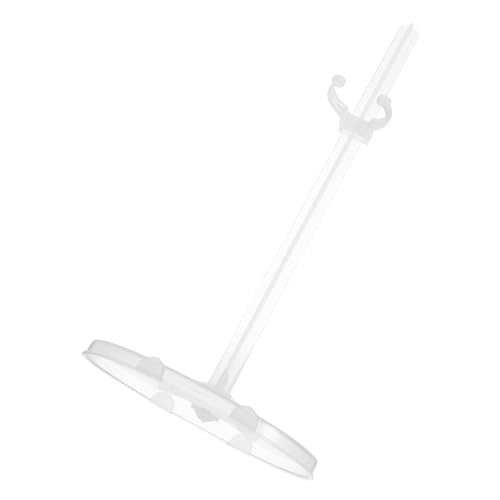 FRCOLOR 12 Stück Teiliges Puppenständer Stabiler Doll Display Halter mit Tragkraft Installieren Vielseitig für Verschiedene Puppengrößen Kompakt für Tisch und Regalpräsentation von FRCOLOR