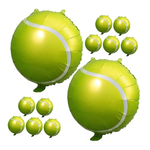 FRCOLOR 12 Stück Teiliges Tennisball Leichte Sport Motto Party Luftballons Aufblasbar Einfach Aufzuhängen für Geburtstagsfeiern und Sportliche Events Langlebige Dekoration FRCOLOR 12 Stück Teiliges Tennisball Leichte Sport Motto Party Luftballons Aufblasbar Einfach Aufzuhängen für Geburtstagsfeiern und Sportliche Events Langlebige Dekoration von FRCOLOR