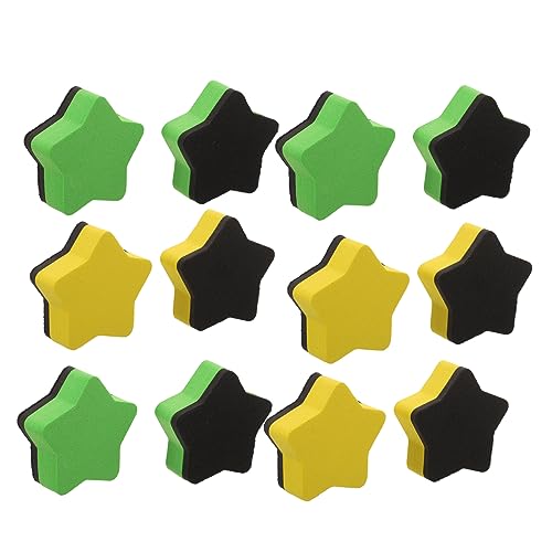 FRCOLOR 12 Stück Teiliges Whiteboard Radiergummi Set Magnetisch Wiederverwendbare Whiteboard Wischer aus Filz für Büro Schule und Zuhause FRCOLOR 12 Stück Teiliges Whiteboard Radiergummi Set Magnetisch Wiederverwendbare Whiteboard Wischer aus Filz für Büro Schule und Zuhause von FRCOLOR