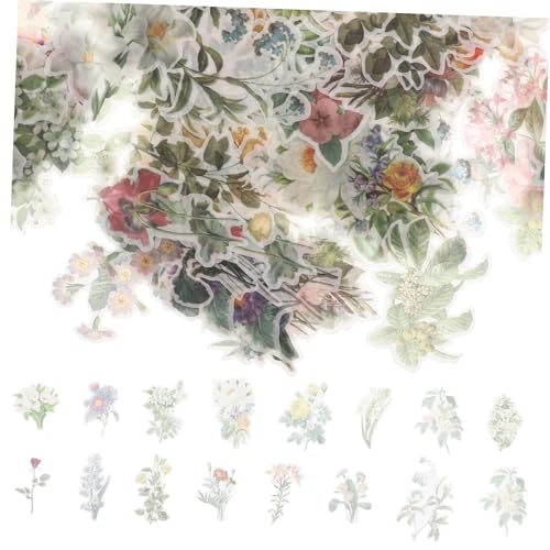 FRCOLOR 120 Stück Teiliges Vintage Blumen Sticker für DIY Scrapbooking Memo Decals Album Aufkleber Selbstklebend und Dekorativ für Handyhüllen Tagebücher Fotoalben Bastelprojekte und FRCOLOR 120 Stück Teiliges Vintage Blumen Sticker für DIY Scrapbooking Memo Decals Album Aufkleber Selbstklebend und Dekorativ für Handyhüllen Tagebücher Fotoalben Bastelprojekte und von FRCOLOR