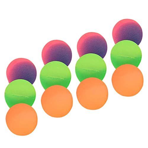FRCOLOR 12Stücke Gummibälle für Elastische Stressabbaubälle Springendes für Outdoor Aktivitäten und Fidget Spiele Bunte Ballsammlung FRCOLOR 12Stücke Gummibälle für Elastische Stressabbaubälle Springendes für Outdoor Aktivitäten und Fidget Spiele Bunte Ballsammlung von FRCOLOR