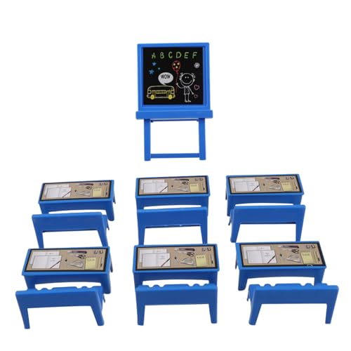 FRCOLOR 13 Stück Schreibtischspielzeug Für Miniatur-puppenhausstuhl Mini-tafel Schulspielset Schreibtischpuppen Miniaturmöbel Zeichenbrett Für Kleinkinder Mini -puppenmöbel Plastik FRCOLOR 13 Stück Schreibtischspielzeug Für Miniatur-puppenhausstuhl Mini-tafel Schulspielset Schreibtischpuppen Miniaturmöbel Zeichenbrett Für Kleinkinder Mini -puppenmöbel Plastik von FRCOLOR