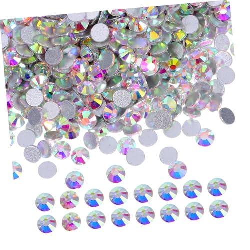 FRCOLOR 1440Stücke Strasssteine für DIY Nail Art und Bastelprojekte Flache Rückseite Juwelen zur Dekoration von Kleidung und Schuhen Verschiedenen FRCOLOR 1440Stücke Strasssteine für DIY Nail Art und Bastelprojekte Flache Rückseite Juwelen zur Dekoration von Kleidung und Schuhen Verschiedenen von FRCOLOR