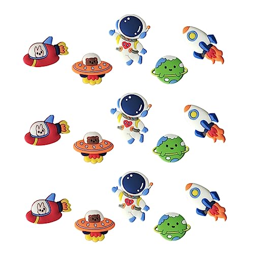 FRCOLOR 15 Stück Weltraum Torten Deko Teiliges Astronauten Kuchen Ornament für Geburtstagsfeiern Essbare Kuchendekoration aus Sicherem Material Themen Dekoration für Jungen und Mädchen FRCOLOR 15 Stück Weltraum Torten Deko Teiliges Astronauten Kuchen Ornament für Geburtstagsfeiern Essbare Kuchendekoration aus Sicherem Material Themen Dekoration für Jungen und Mädchen von FRCOLOR