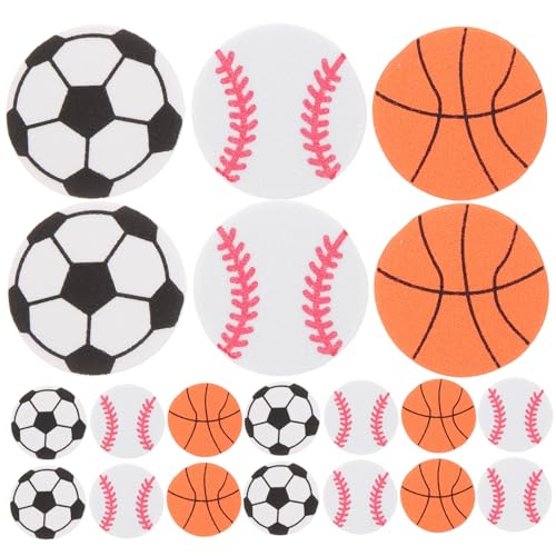 FRCOLOR 150 Blatt Muster Aufkleber für Selbstklebende Sticker aus Hochwertigem Schwamm Material für Bastelprojekte und Dekoration Fußball Basketball und Baseball Aufkleber Je FRCOLOR 150 Blatt Muster Aufkleber für Selbstklebende Sticker aus Hochwertigem Schwamm Material für Bastelprojekte und Dekoration Fußball Basketball und Baseball Aufkleber Je von FRCOLOR