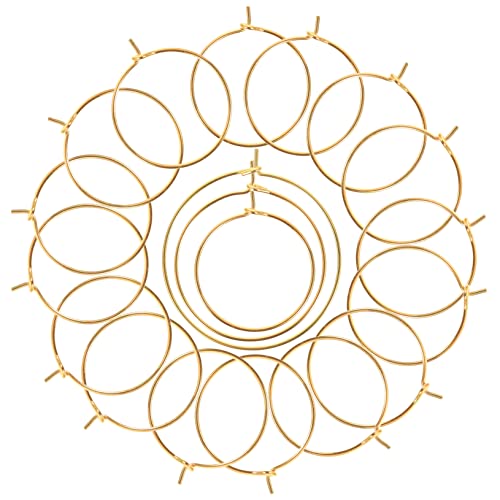 FRCOLOR 150Stücke DIY Ohrringe Reifen Vergoldete Ohrring Reifen für Schmuckherstellung Basteln von Einzigartigen Ohrringen Accessoires FRCOLOR 150Stücke DIY Ohrringe Reifen Vergoldete Ohrring Reifen für Schmuckherstellung Basteln von Einzigartigen Ohrringen Accessoires von FRCOLOR