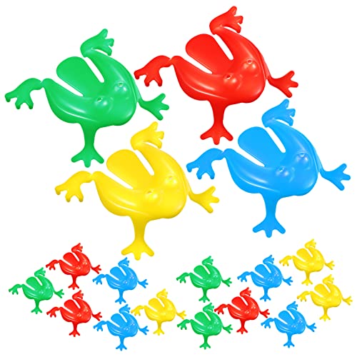 FRCOLOR 16 Stück Sprungfrösche Farbenfrohe Hüpffrösche für Fördert Motorische Fähigkeiten für Drinnen und Draußen Lustige Party Gastgeschenke Robustes Design FRCOLOR 16 Stück Sprungfrösche Farbenfrohe Hüpffrösche für Fördert Motorische Fähigkeiten für Drinnen und Draußen Lustige Party Gastgeschenke Robustes Design von FRCOLOR