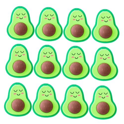 FRCOLOR 18 Stück Teiliges Avocado Radiergummi Bunte Cartoon Radiergummis für Tragbare Übungs und Malradierer Schulmaterialien für Jungen und Mädchen Zufälliger Stil FRCOLOR 18 Stück Teiliges Avocado Radiergummi Bunte Cartoon Radiergummis für Tragbare Übungs und Malradierer Schulmaterialien für Jungen und Mädchen Zufälliger Stil von FRCOLOR