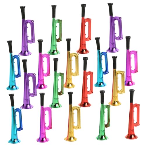 FRCOLOR 18 Stück Teiliges Bunte Trumpetengeräusche Maker für Sportveranstaltungen Cheer Horns für Spiele und Partys für Fans von FRCOLOR
