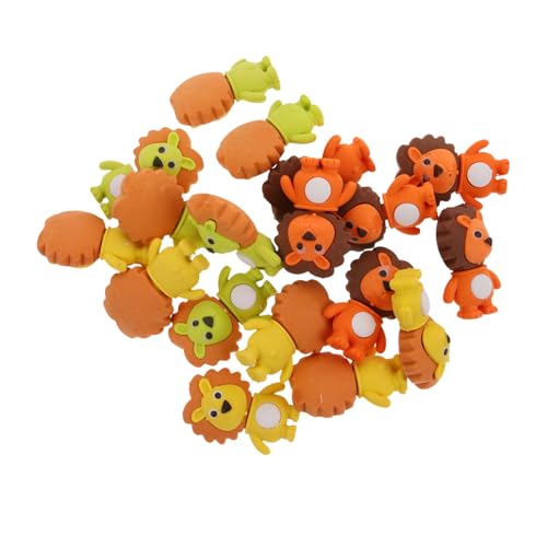 FRCOLOR 18 Stück Teiliges Niedliche Tier Radiergummis für Kleine Löwenform Langlebiger Tpr Material Farbecht als Schul und Geschenkartikel FRCOLOR 18 Stück Teiliges Niedliche Tier Radiergummis für Kleine Löwenform Langlebiger Tpr Material Farbecht als Schul und Geschenkartikel von FRCOLOR