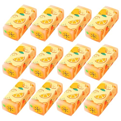 FRCOLOR 18 Stück Teiliges Obst Motiv Radiergummi Kreative Schüler Radierer Bunte Schul Radiergummis Leicht Praktisch für Zeichnen und Schreiben für Schüler Zufällige Farbe Zufällige Farbe FRCOLOR 18 Stück Teiliges Obst Motiv Radiergummi Kreative Schüler Radierer Bunte Schul Radiergummis Leicht Praktisch für Zeichnen und Schreiben für Schüler Zufällige Farbe Zufällige Farbe von FRCOLOR
