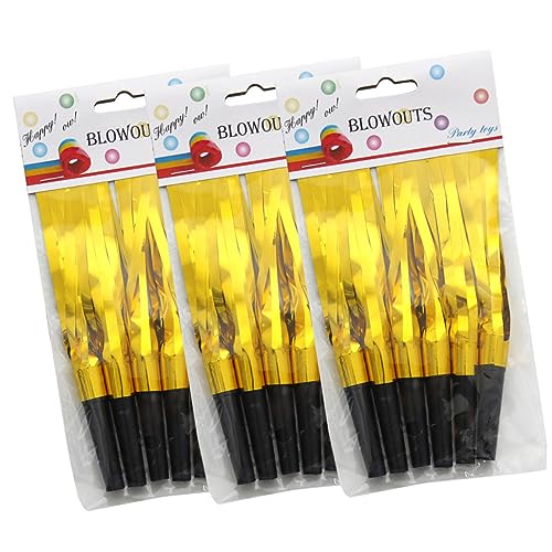 FRCOLOR 18 Stück Teiliges Party Tröten mit Bunten Quasten Leichte Kunststoff Pfeifen für Kindergeburtstag Sichere Geburtstagsdeko und Lustige Party Mitgebsel für Erwachsene FRCOLOR 18 Stück Teiliges Party Tröten mit Bunten Quasten Leichte Kunststoff Pfeifen für Kindergeburtstag Sichere Geburtstagsdeko und Lustige Party Mitgebsel für Erwachsene von FRCOLOR