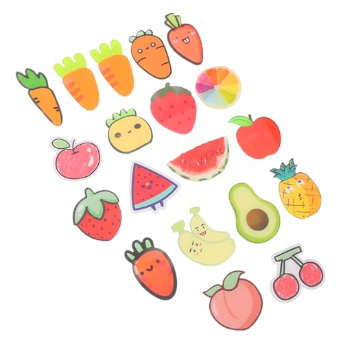 FRCOLOR 19 Stück Acryl Erdbeere Wassermelone Kirsche Form Abzeichen Sommer Party Dekoration für Kleidung Vielseitig und Farbenfroh FRCOLOR 19 Stück Acryl Erdbeere Wassermelone Kirsche Form Abzeichen Sommer Party Dekoration für Kleidung Vielseitig und Farbenfroh von FRCOLOR