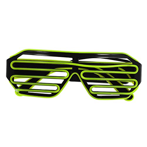 FRCOLOR 1Paar Leuchtende LED Partybrille Strahlendem für Karnevalsaktivitäten Nachtpartys Bühnenauftritte Auffällig für Unvergessliche von FRCOLOR