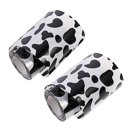 FRCOLOR 2 Rollen Cow Pattern Mousse Cake Rims Hohe Kreative Kuchendekoration Umweltfreundlich Glatte Oberfläche für Geburtstag Hochzeit Party und Backzubehör FRCOLOR 2 Rollen Cow Pattern Mousse Cake Rims Hohe Kreative Kuchendekoration Umweltfreundlich Glatte Oberfläche für Geburtstag Hochzeit Party und Backzubehör von FRCOLOR