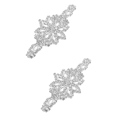 FRCOLOR 2 Stück Dekorativer Applikation Patch für Brautkleid Gürtel Rhinestone Aufbügel Patch für Hochzeitsaccessoires Silberfarbene Verzierungen zur Individuellen Gestaltung von FRCOLOR 2 Stück Dekorativer Applikation Patch für Brautkleid Gürtel Rhinestone Aufbügel Patch für Hochzeitsaccessoires Silberfarbene Verzierungen zur Individuellen Gestaltung von von FRCOLOR