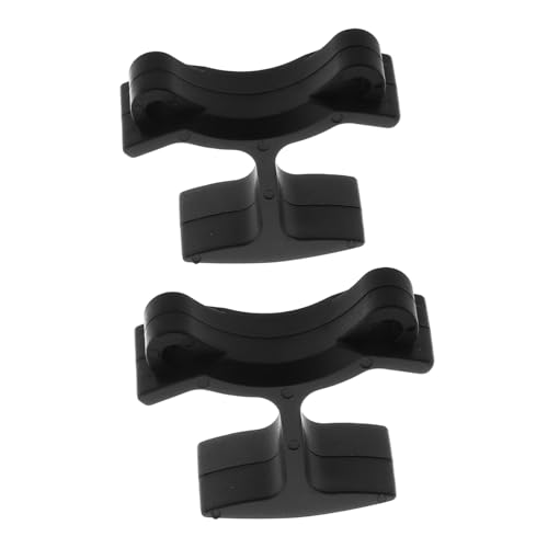 FRCOLOR 2 Stück Fingerclip für Pfeife PVC Pfeifenhalter Tragbar Schiedsrichter Trainer Zubehör Sicherer Halt Outdoor Sport Zubehör für Schiedsrichter und Trainer von FRCOLOR