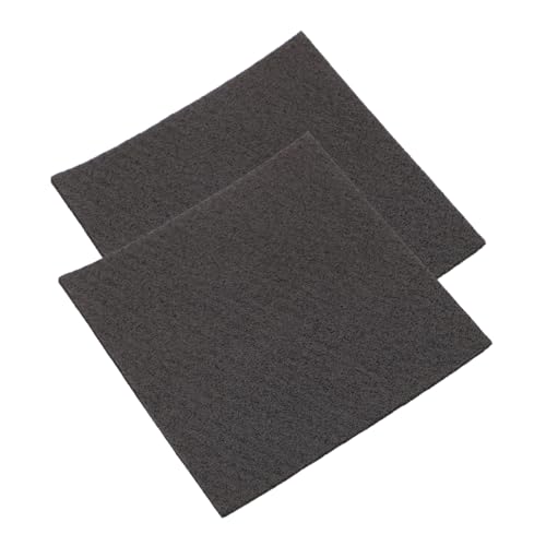 FRCOLOR 2 Stück Graphit Carbon Filter Isoliermatte für Vakuumöfen Hochtemperaturbeständige Schweißdecke Flexible Wärmeisolierung Schwarze Schutzmatte von FRCOLOR